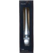 Piek glas d6h26 cm mist blauw kerst