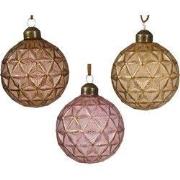 Kerstbal glas d8 cm a3 CXCII kerst