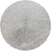 Placemat Ciara 38cm diameter silver