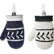 Handschoen plastic l2.5b7.5h10 cm a2 kerst