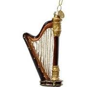 Instrument glas l2b1h9 cm multi kerst