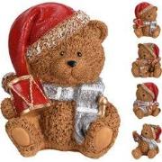 Bear With Xmas Hat Sitting