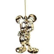 3D Ornament Acryl Mickey Chrome Gold Acrylic 5x4x8 cm kerstornament