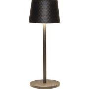 Portable lamp 22,5x8,5 cm mat zwart