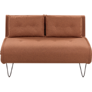 VESTFOLD  - Slaapbank - Oranje - Polyester