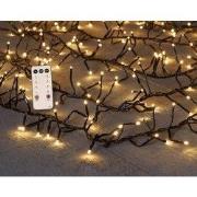 Treeclusterverlichting 768l met afstandsbediening 10m warm wit