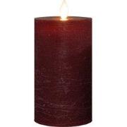 Stompkaars-USB wax 12,5x7,5 cm bordeaux