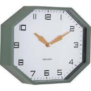 Wall Clock Modern Factory Octagon