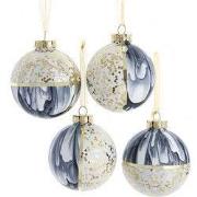 Ornament Modern glas h8 cm