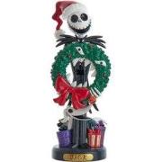 Notenkraker plastic Jack Skellington met krans 31 cm