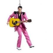 Elvis In Pink Suit Blow Mold Orn 5x5x10 cm kerstornament