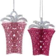 Acryl geschenkdoos 2A 11 cm ornament