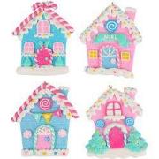 Deeg peperkoekhuisje 4A 10 cm ornament