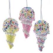 Piepschuim pastel ijs 3A 10 cm ornament