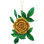 Plastic rozet 14 cm ornament VI