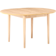 ECHO - Uitschuifbare eettafel - Lichtbruin - 107/137x107cm - MDF