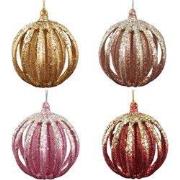 Plastic bol 4A 9 cm ornament