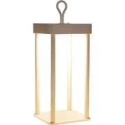 Oplaadbare lantaarn warm wit dimbaar 1200mah incl. usb kabel 12x12x24 ...