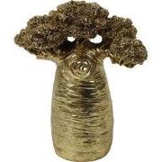 Boom baobab 8x18x20 cm goud