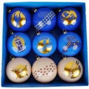 Bauble Box 9 Pcs Superman Polyfoam 24x24x8,3 cm