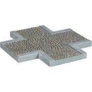 Cross road l20,5xb20,5xh1,5 cm