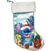 Kerstsok polyester Stitch 45 cm II