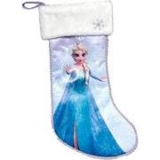 Kerstsok polyester Frozen 45 cm
