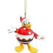 Resin 3D Donald kerstbal 9 cm ornament
