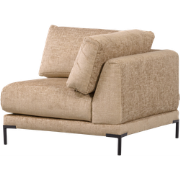 vtwonen Couple Bank Hoekelement - Polyester - Butter Melange