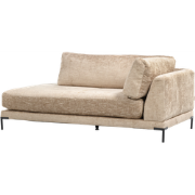 vtwonen Couple Lounge Bank Element Rechts - Polyester - Naturel