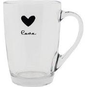 Clayre & Eef Theeglas 300 ml Glas Hart