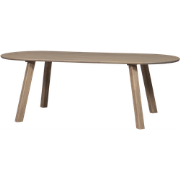 WOOOD Haarlem 4-standen poot - Eiken - Lichtgrijs - Set van 2