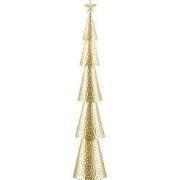 Mica Decorations Decoratie Kerstboom - L18 x B9 x H91 cm - IJzer - Gou...