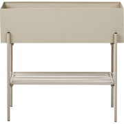 VINCA - Verhoogde plantenbak - Beige - Metaal