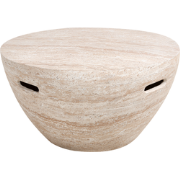 VICARELLO - Salontafel - Beige - Lichtbeton (MgO)