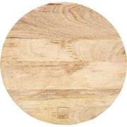 Borrelplank hout - Serveerplank rond