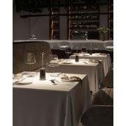 Villeroy & Boch tafellamp Siena | Zilver met marmeren zwarte voet | Op...