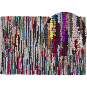 BAFRA - Laagpolig vloerkleed - Fuchsiapaars - 160 x 230 cm - Polyester