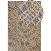 ARIBA - Jute vloerkleed - Grijs - 200 x 300 cm - Jute