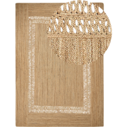 YENIKOY - Vloerkleed - Beige - 160 x 230 cm - Jute