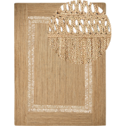 YENIKOY - Vloerkleed - Beige - 300 x 400 cm - Jute