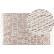 KESTEL - Modern vloerkleed - Beige - 160 x 230 cm - Wol