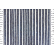 BADEMLII - Vloerkleed  - Donkerblauw - 140 x 200 cm - Synthetisch