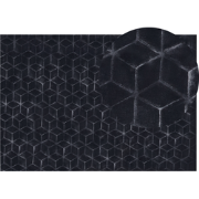 THATTA - Shaggy vloerkleed - Zwart - 160 x 230 cm - Polyester