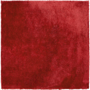 EVREN  - Shaggy vloerkleed - Rood - 200 x 200 cm - Polyester