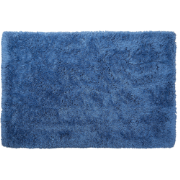 CIDE  - Shaggy vloerkleed - Blauw - 140 x 200 cm - Polyester