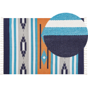 NORATUS - Vloerkleed - Meerkleurig - 200 x 300 cm - Katoen