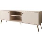 Meubella - Reunion - TV-Meubel - Beige - 156 cm