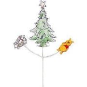 Kerstboomsteker hout Winnie de Pooh 25 cm II
