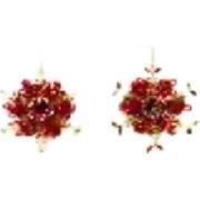 Plastic sneeuwvlok 2A 12 cm ornament